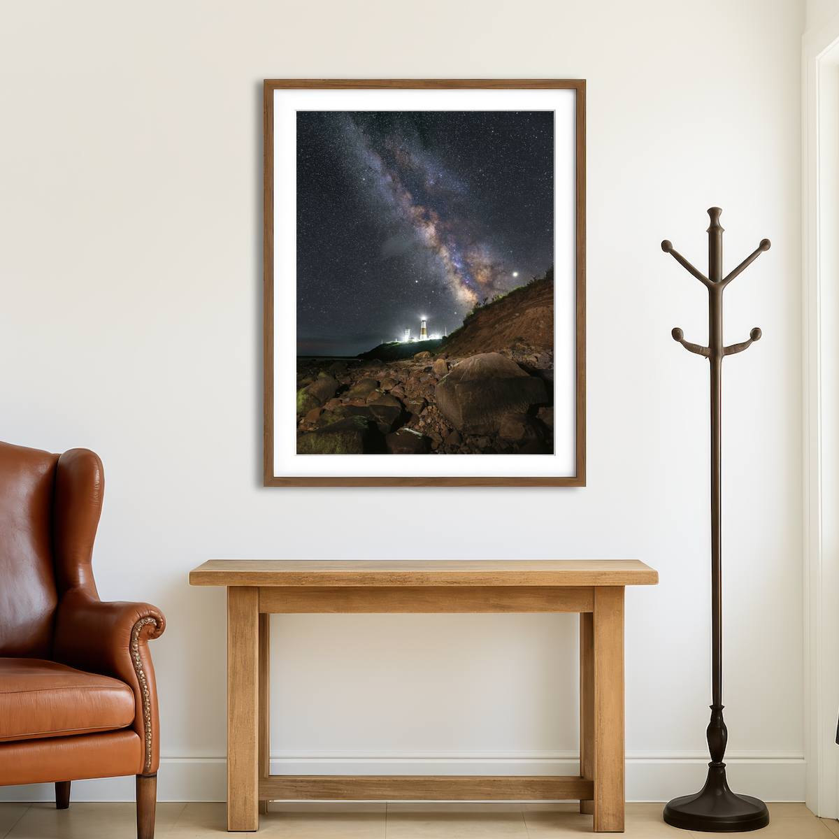 AUTO-MOCKUP ROOM | Martian Terrain Wall Art