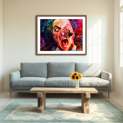 AUTO-MOCKUP ROOM | Marv Home Alone Wall Art