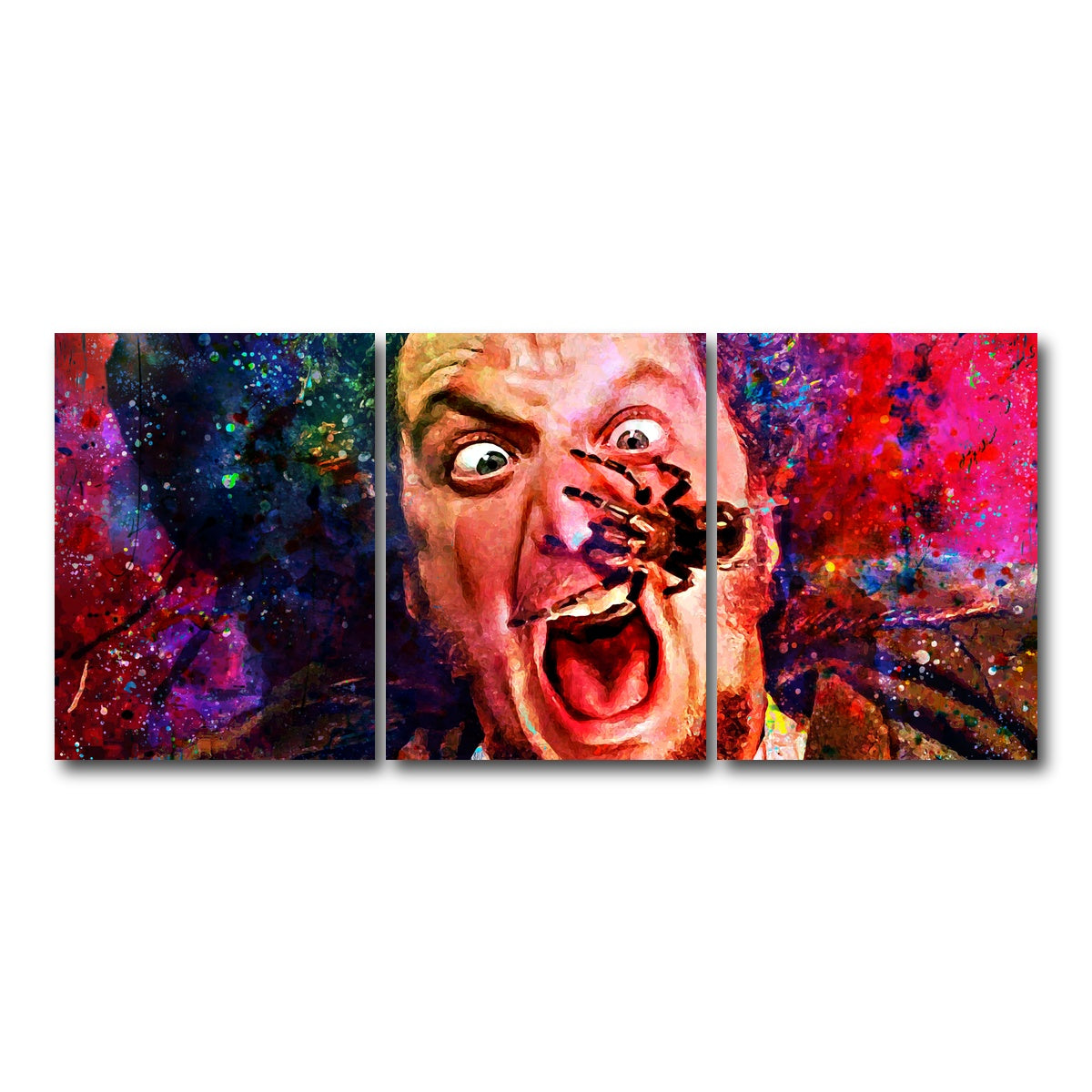 AUTO-MOCKUP WHITE | Marv Home Alone | 3 Piece | Gallery Wrap Canvas | group=18x24