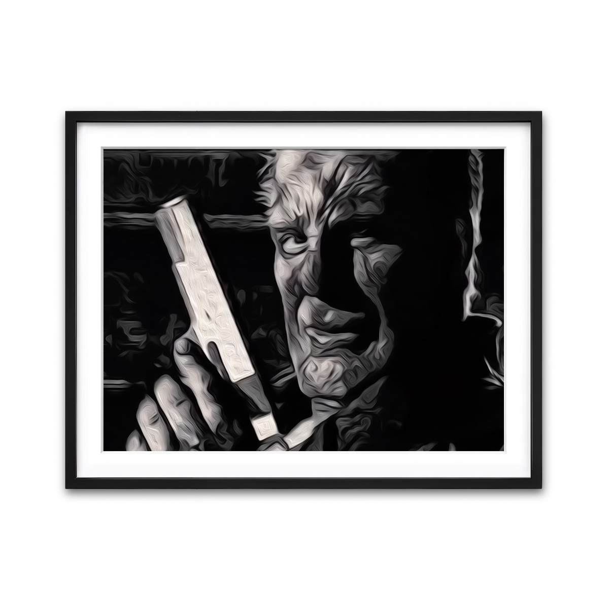 Framed Print 4x3 Black