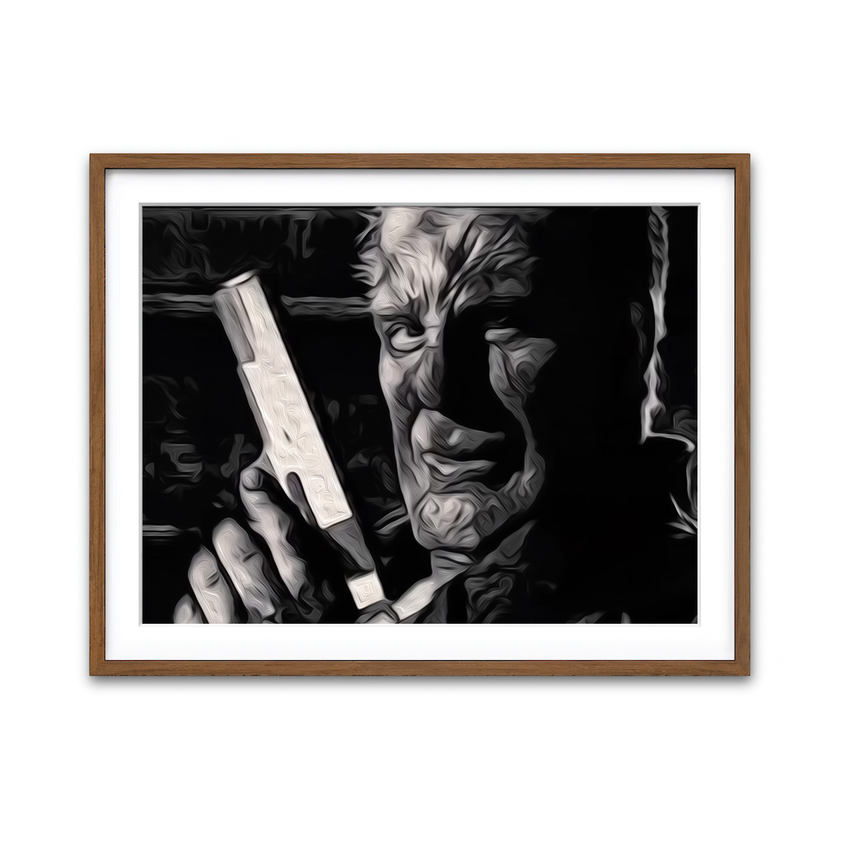 Framed Print 4x3 Walnut