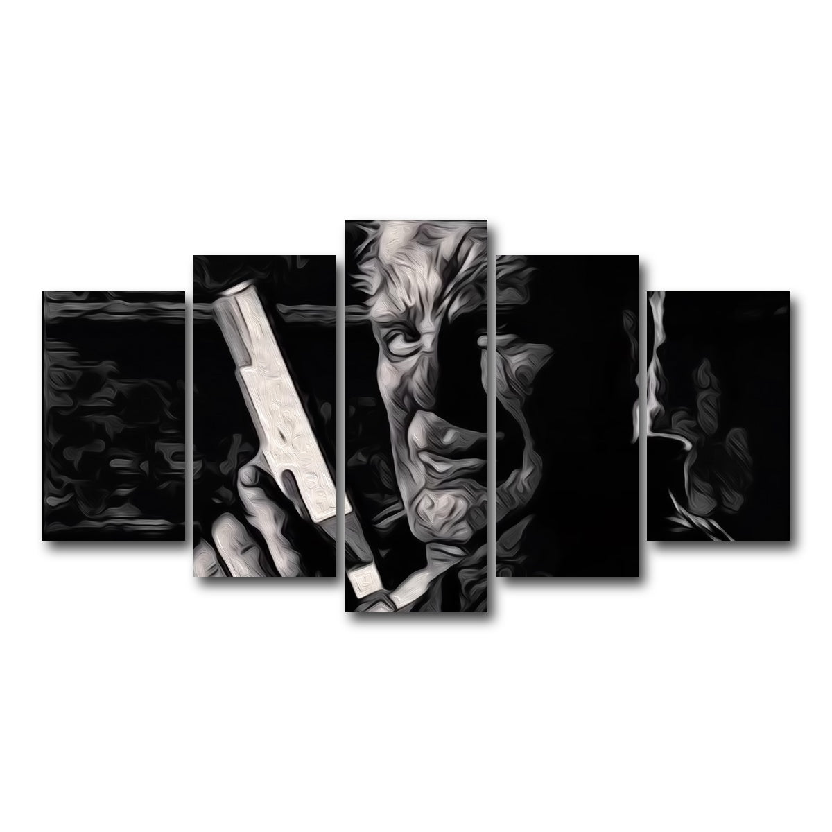 AUTO-MOCKUP WHITE | Marv Sin City | 5 Piece | Gallery Wrap Canvas | group=5_normal