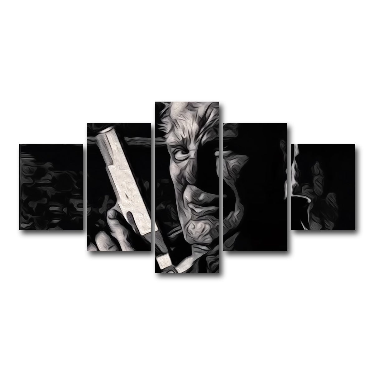 AUTO-MOCKUP WHITE | Marv Sin City | 5 Piece | Gallery Wrap Canvas | group=5_short
