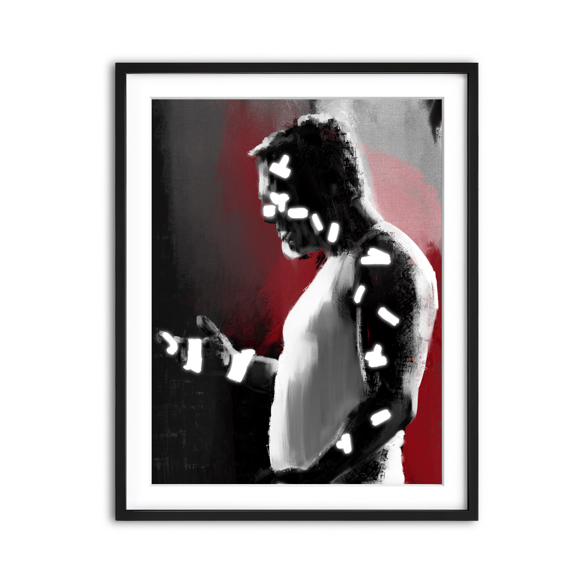 Framed Print 3x4 Black