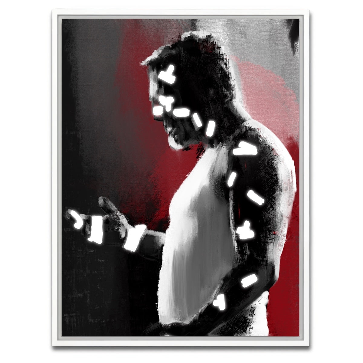 AUTO-MOCKUP WHITE | Marv | 1 Piece | White Framed Canvas | group=3x4