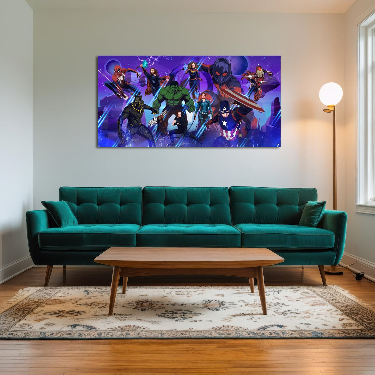 AUTO-MOCKUP ROOM | Marvel Character Collage