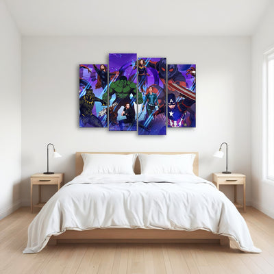 AUTO-MOCKUP ROOM | Marvel Character Collage