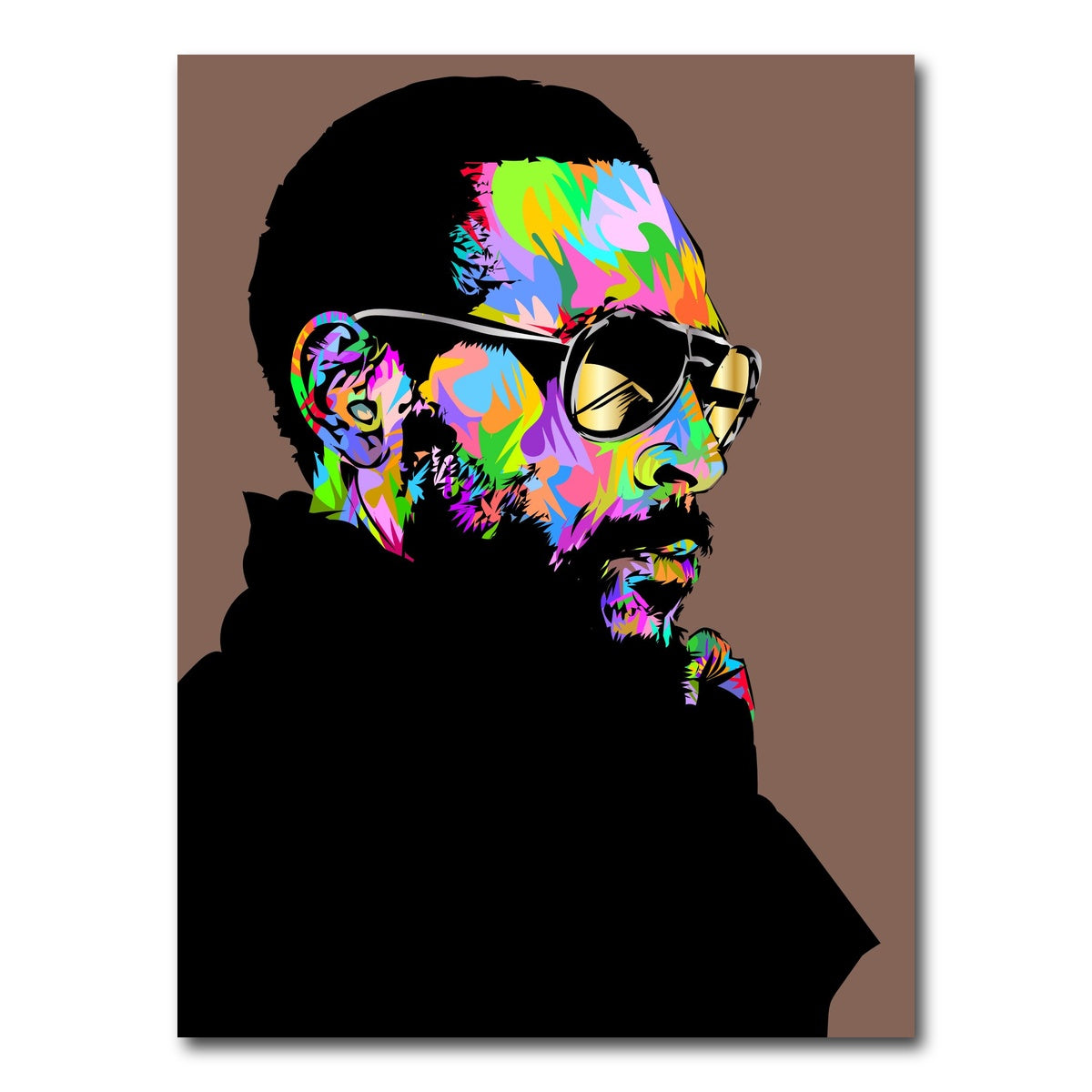 AUTO-MOCKUP WHITE | Marvin Gaye | 1 Piece | Gallery Wrap Canvas | group=3x4