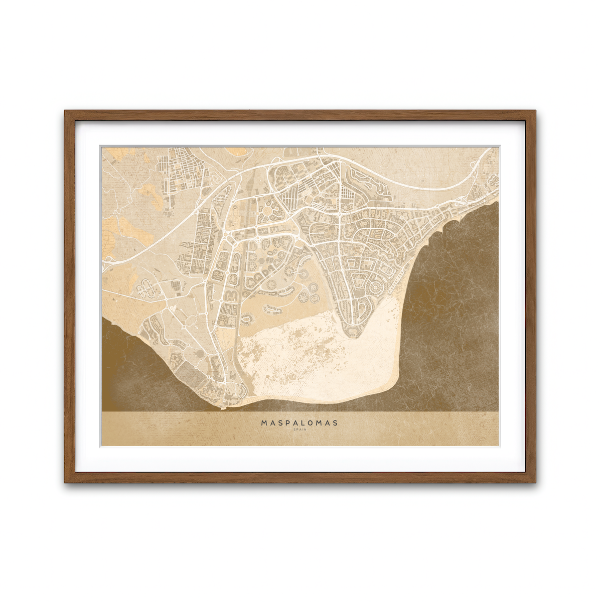 Framed Print 4x3 Walnut