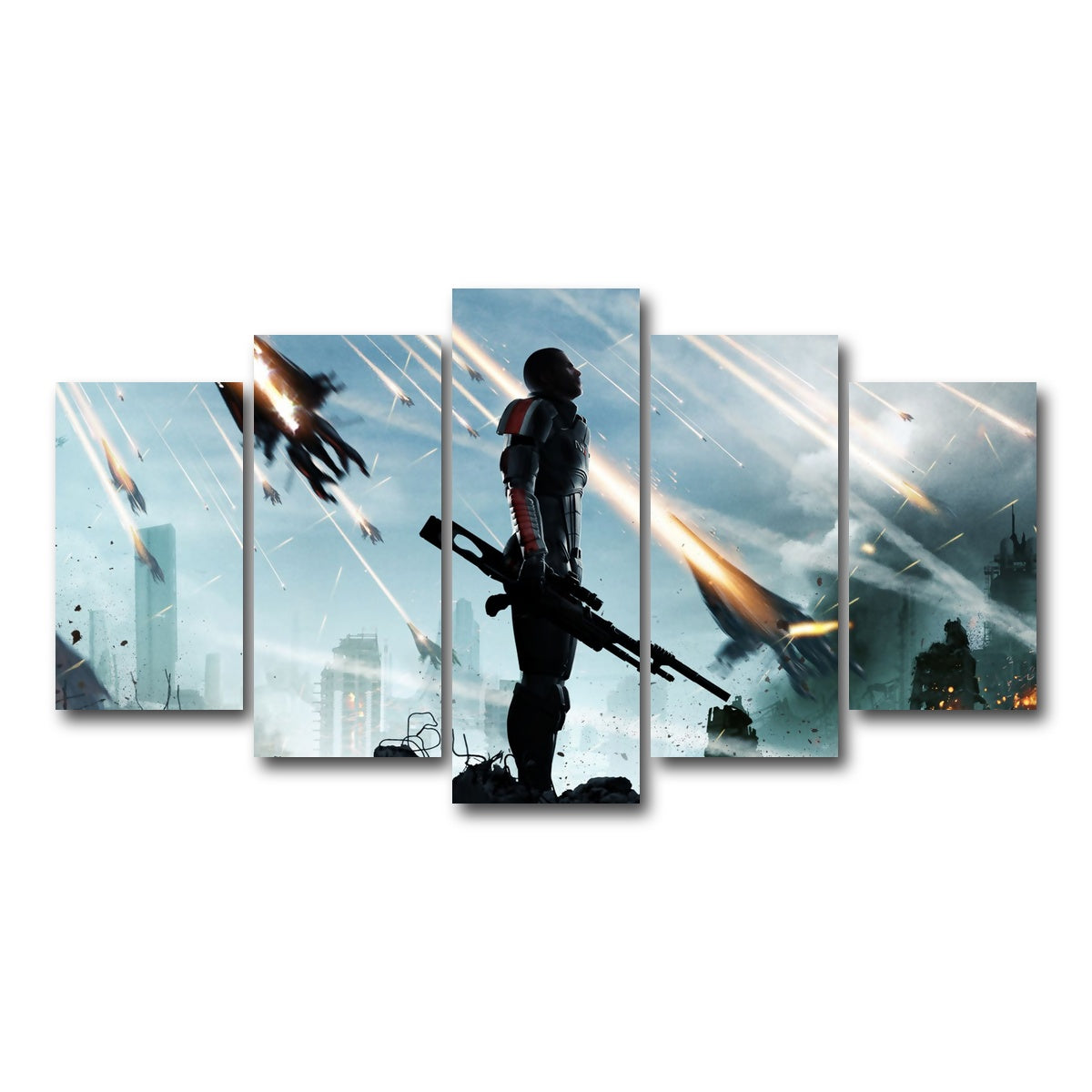 AUTO-MOCKUP WHITE | Mass Effect | 5 Piece | Gallery Wrap Canvas | group=5_normal