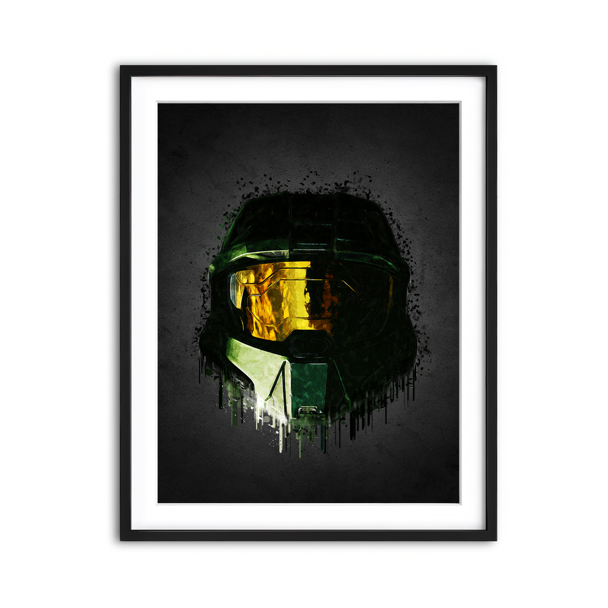 Framed Print 3x4 Black