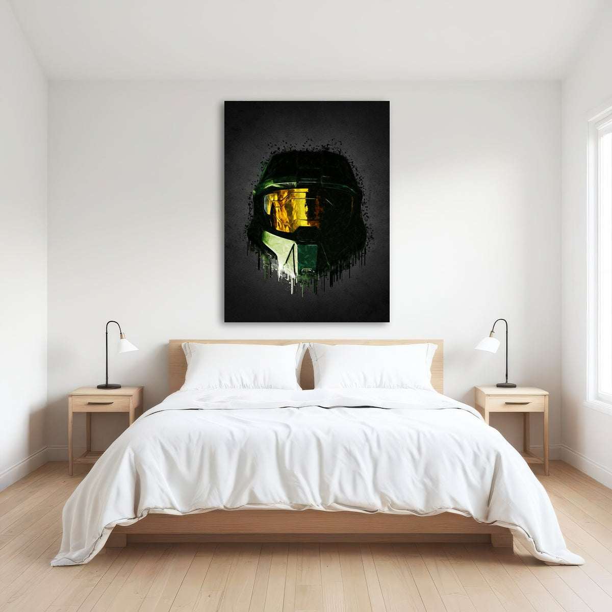 AUTO-MOCKUP ROOM | Master Chief Portrait