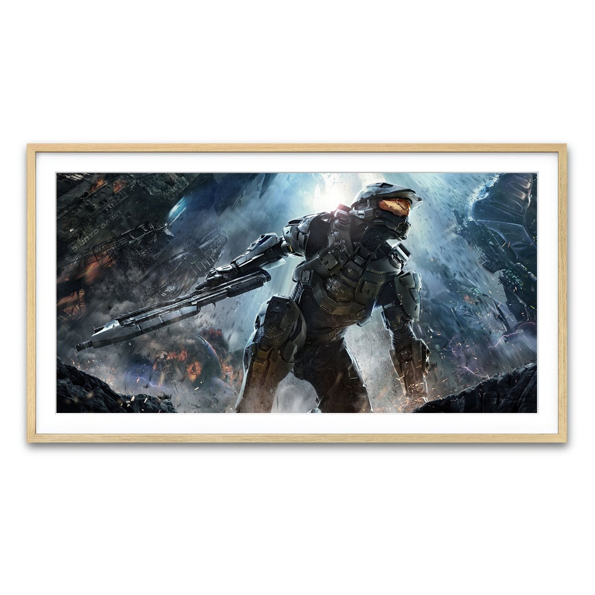 Framed Print 2x1 Natural