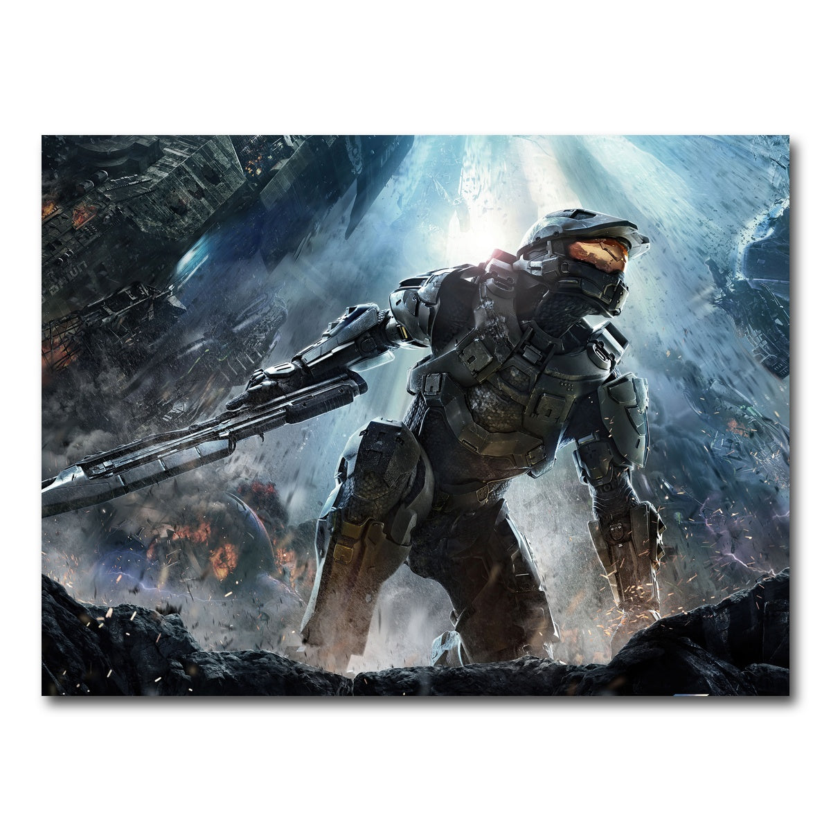 AUTO-MOCKUP WHITE | Master Chief | 1 Piece | Gallery Wrap Canvas | group=4x3