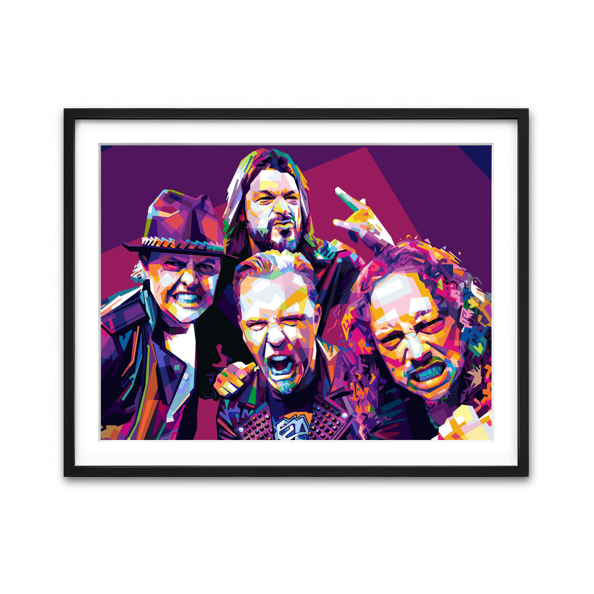 Framed Print 4x3 Black