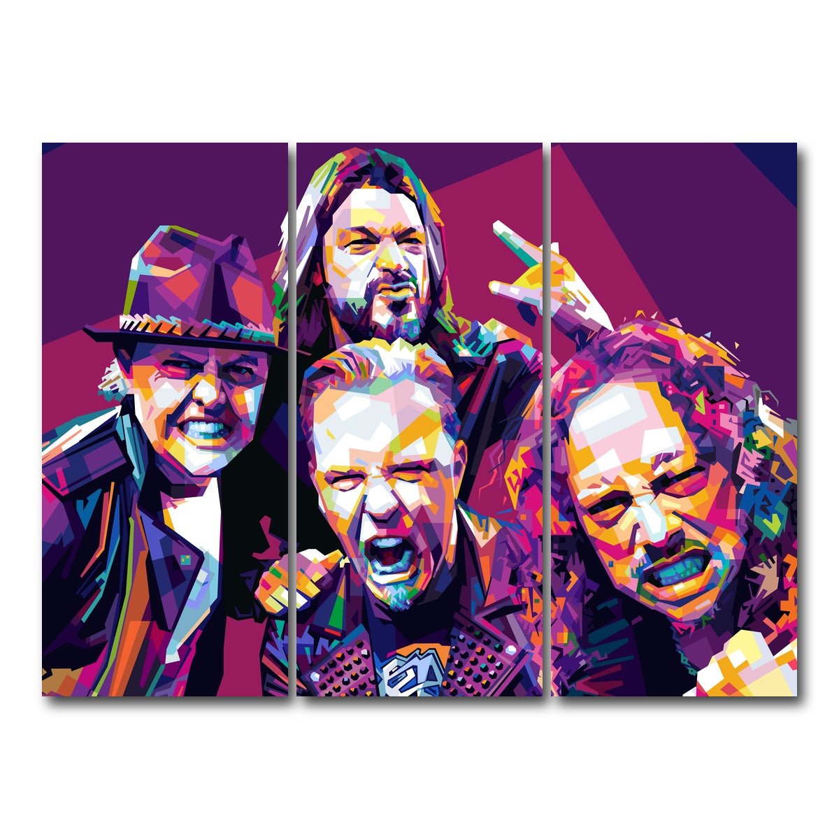 AUTO-MOCKUP WHITE | Masters of Puppets | 3 Piece | Gallery Wrap Canvas | group=8x18