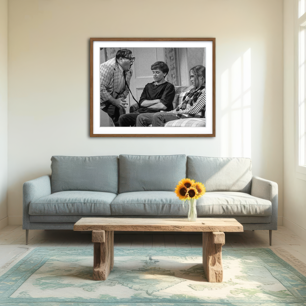 AUTO-MOCKUP ROOM | Matt Foley Wall Art