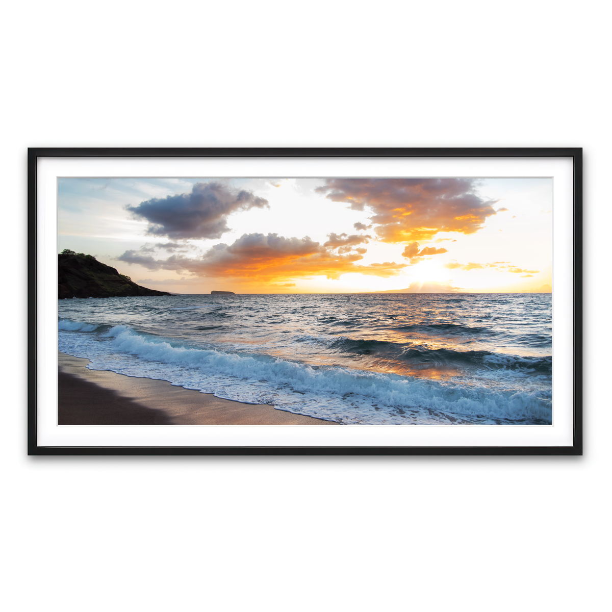 Framed Print 2x1 Black