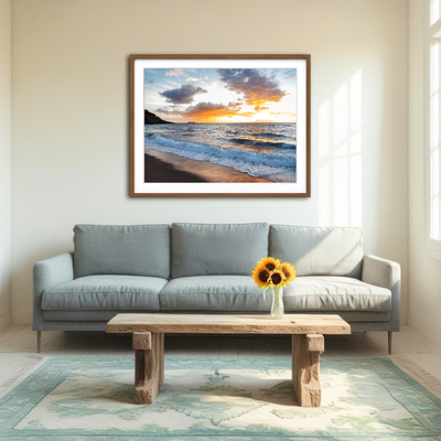 AUTO-MOCKUP ROOM | Maui Black Sand Wall Art