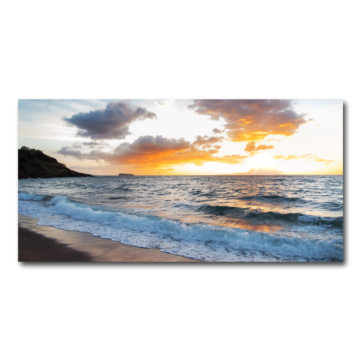 AUTO-MOCKUP WHITE | Maui Black Sand | 1 Piece | Gallery Wrap Canvas | group=2x1