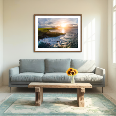 AUTO-MOCKUP ROOM | Maui Coast Sunny Wall Art