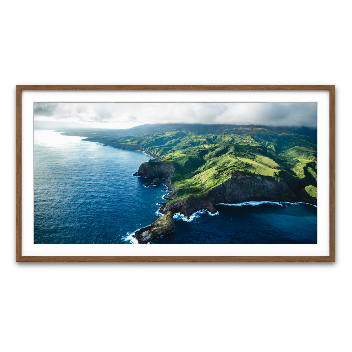 Framed Print 2x1 Walnut