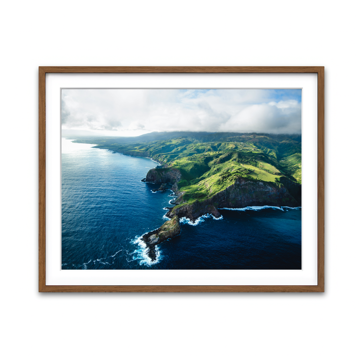 Framed Print 4x3 Walnut