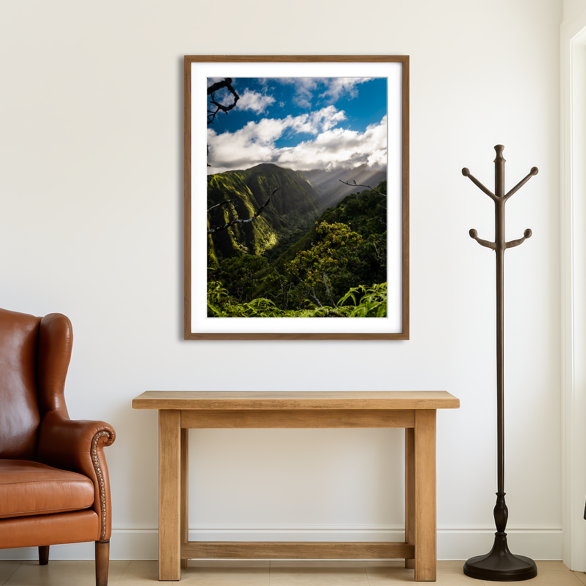AUTO-MOCKUP ROOM | Maui Landscape Wall Art