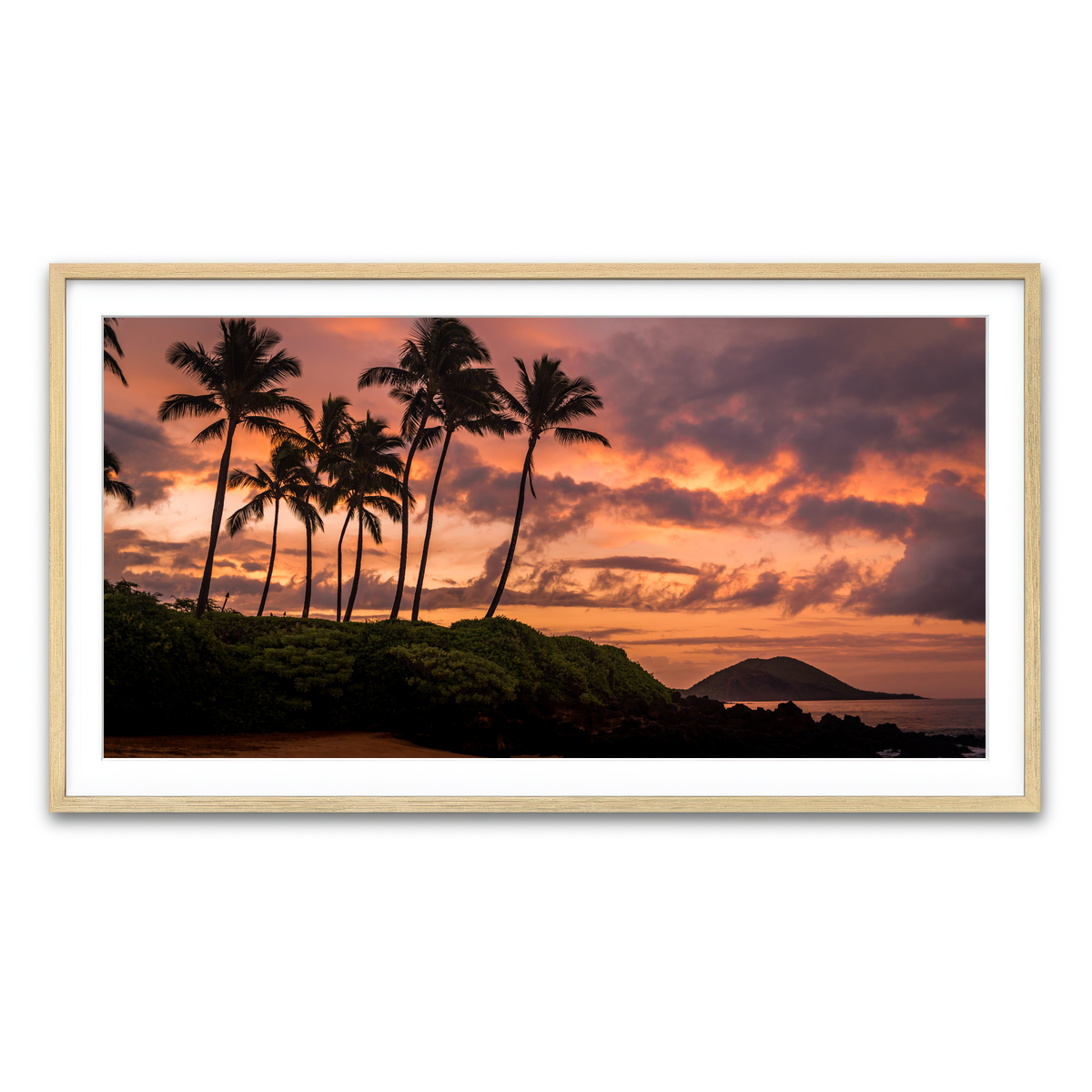 Framed Print 2x1 Natural