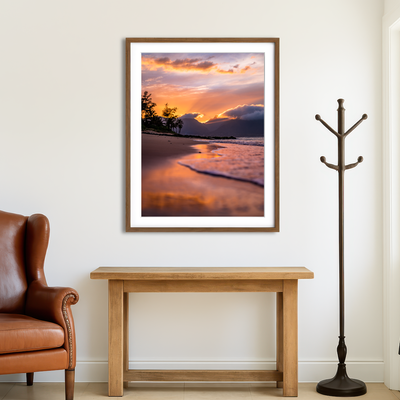 AUTO-MOCKUP ROOM | Maui Reflections Wall Art
