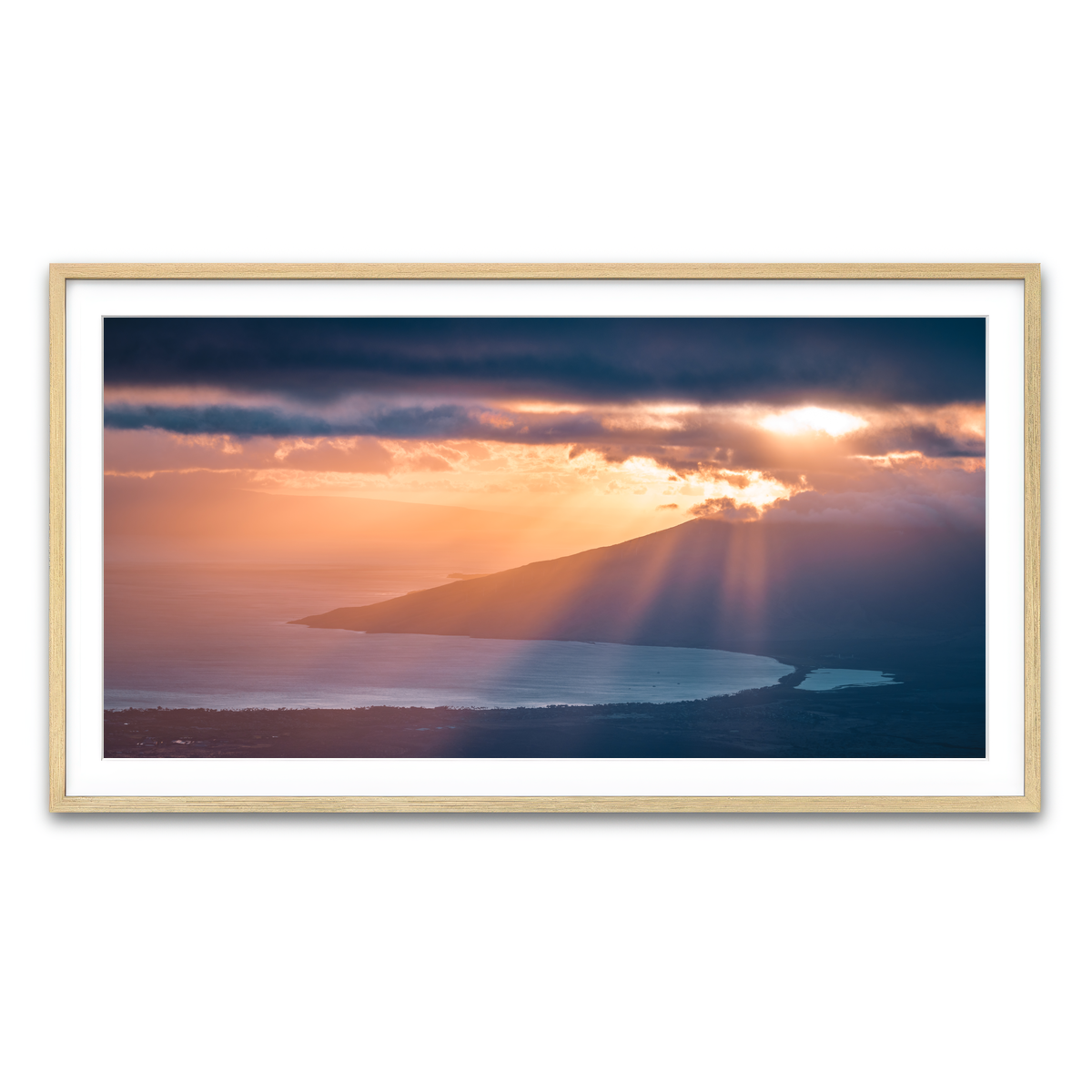 Framed Print 2x1 Natural
