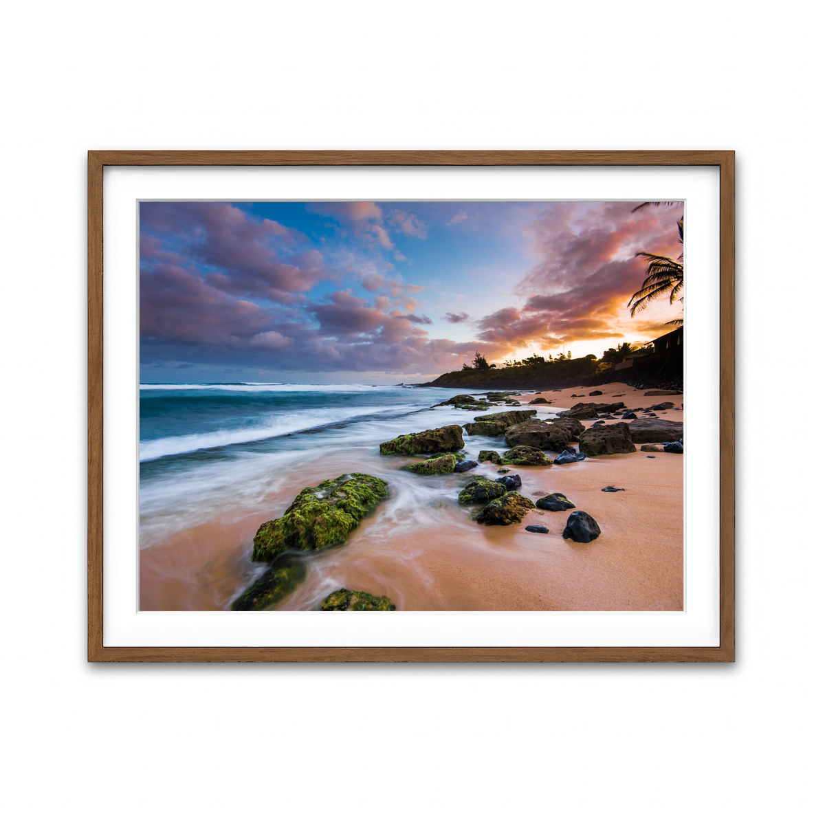 Framed Print 4x3 Walnut