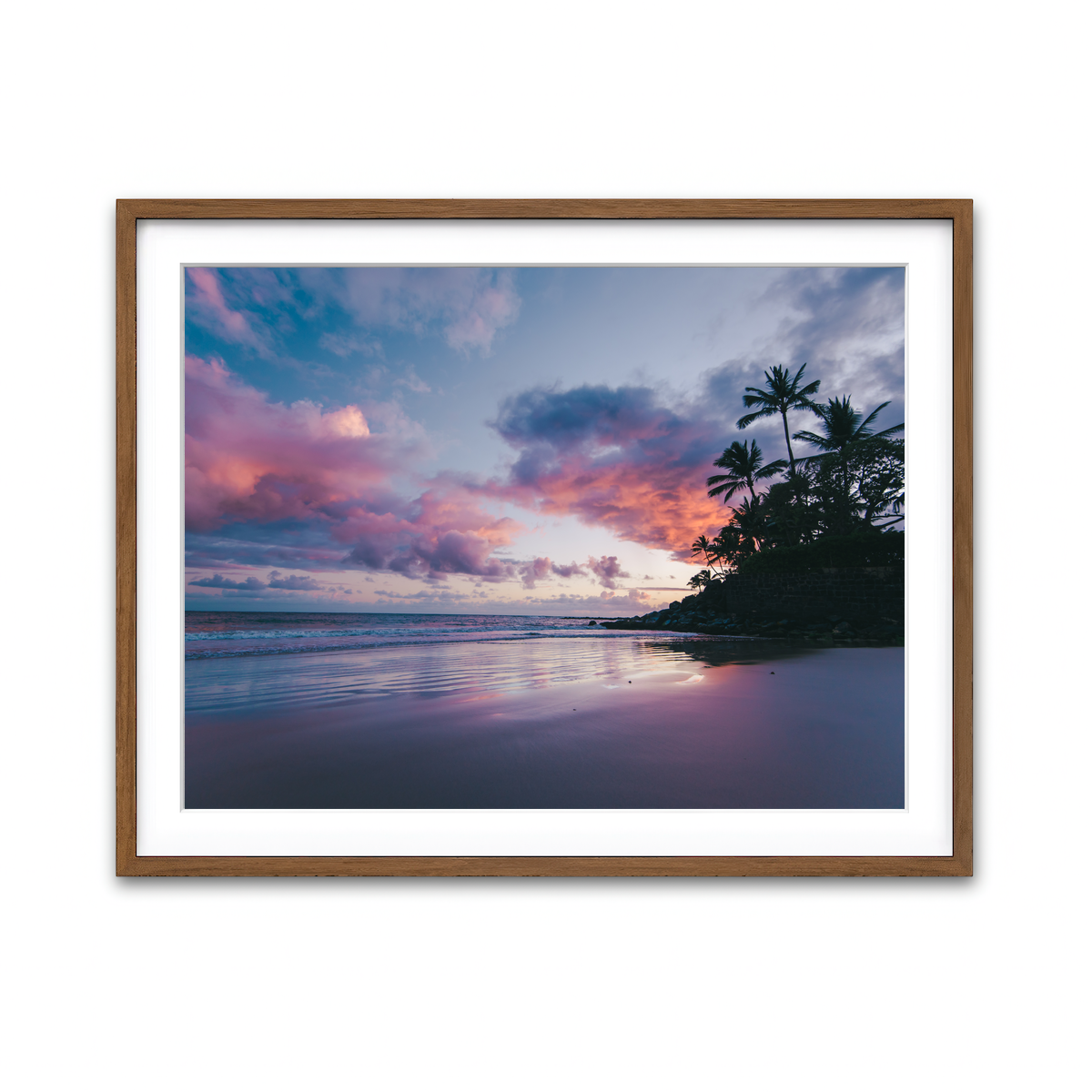 Framed Print 4x3 Walnut