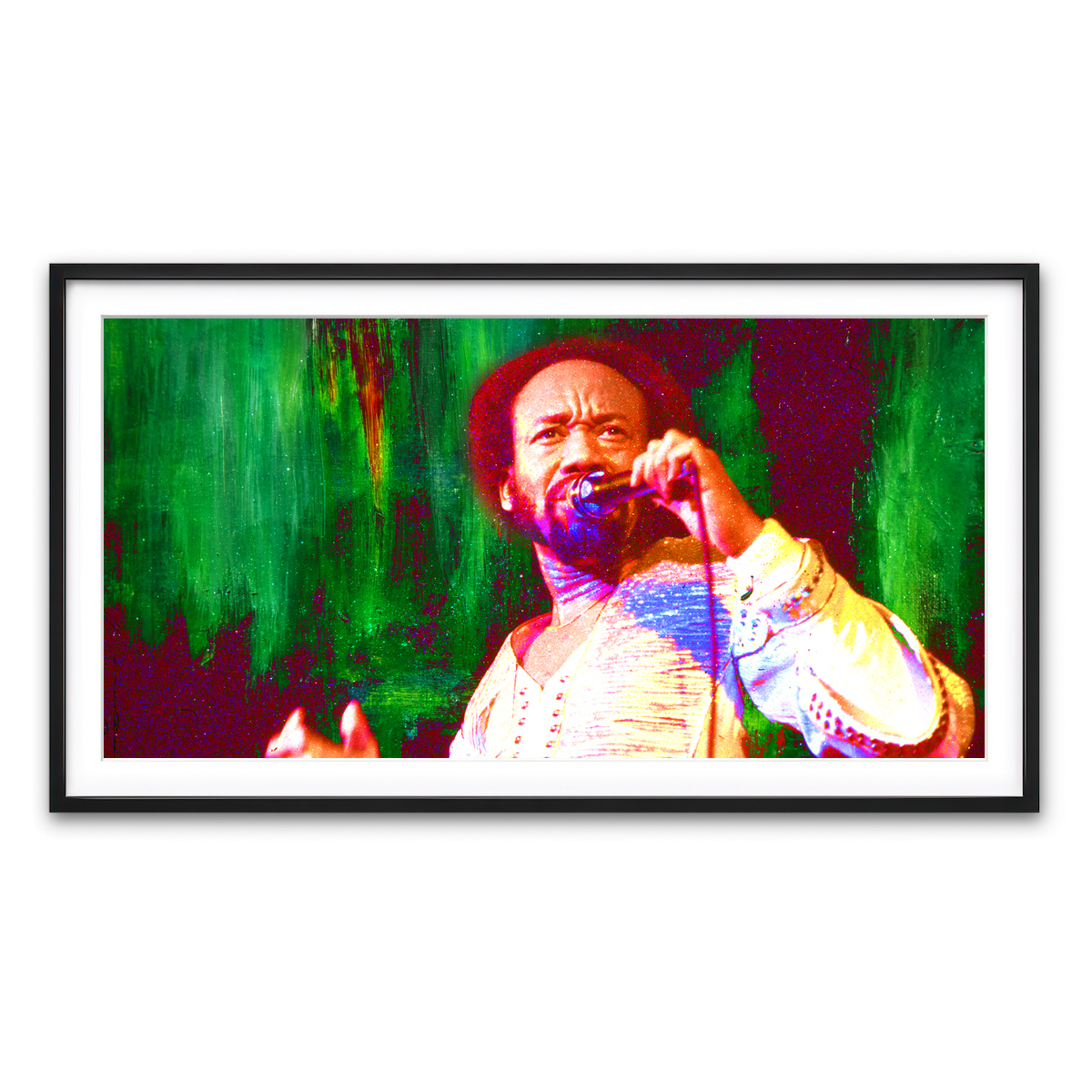 Framed Print 2x1 Black