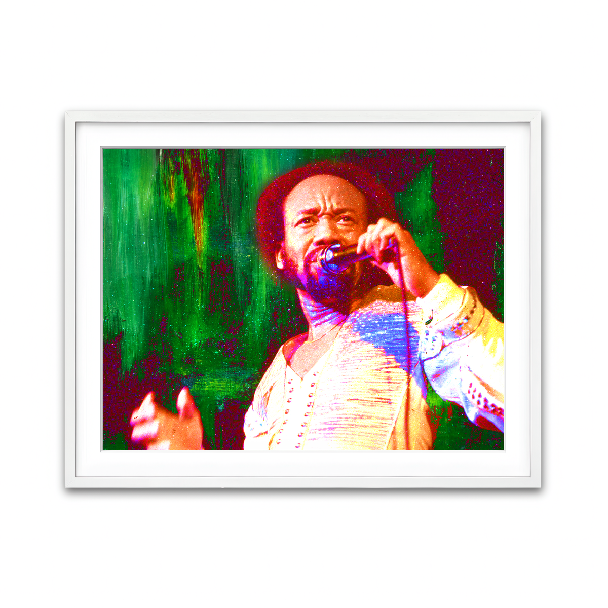 Framed Print 4x3 White