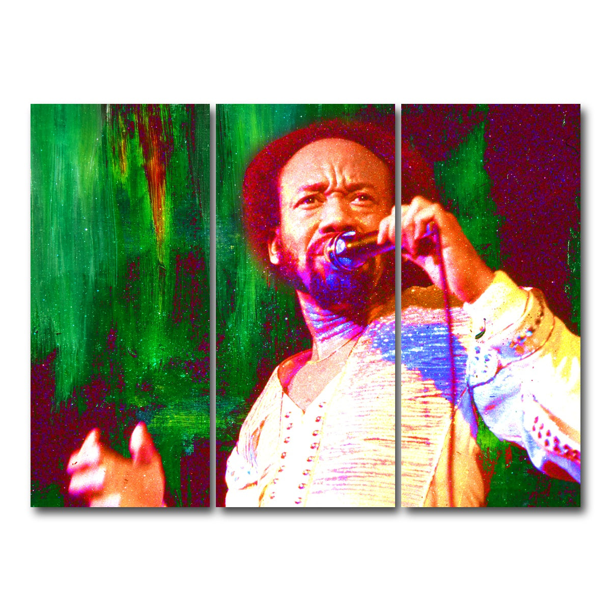 AUTO-MOCKUP WHITE | Maurice White | 3 Piece | Gallery Wrap Canvas | group=8x18