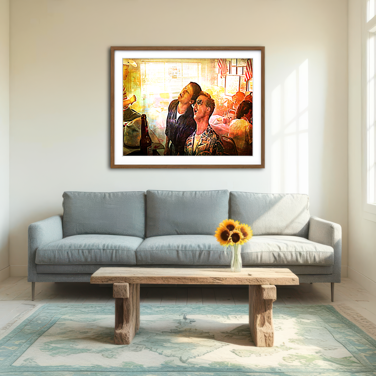 AUTO-MOCKUP ROOM | Maverick & Goose Wall Art