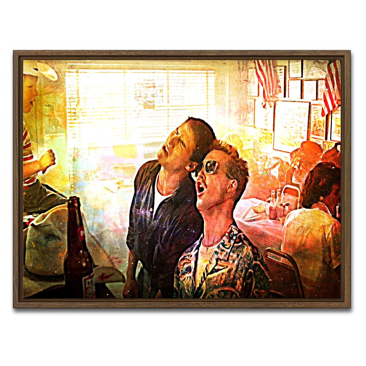 AUTO-MOCKUP WHITE | Maverick & Goose | 1 Piece | Walnut Framed Canvas | group=4x3