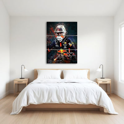 AUTO-MOCKUP ROOM | Max Verstappen Painting