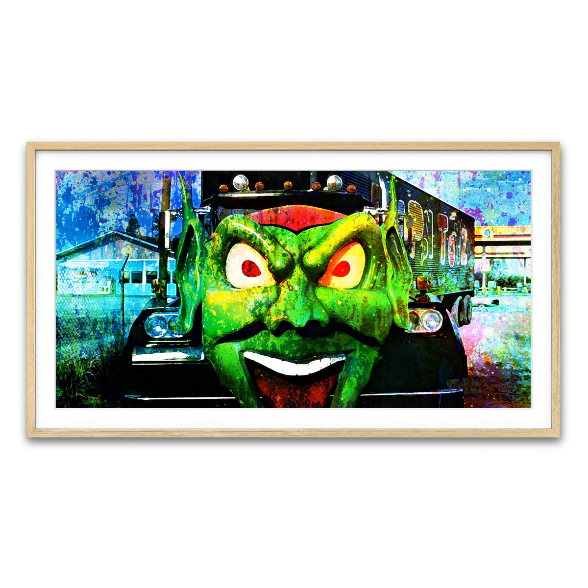 Framed Print 2x1 Natural