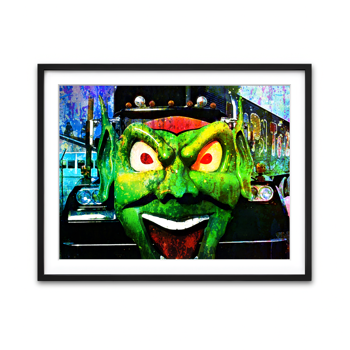 Framed Print 4x3 Black