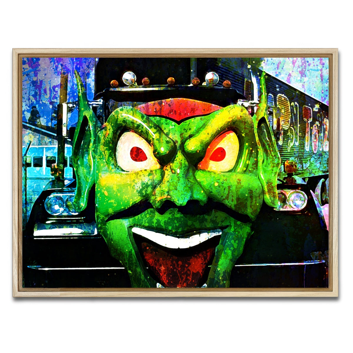 AUTO-MOCKUP WHITE | Maximum Overdrive | 1 Piece | Natural Framed Canvas | group=4x3