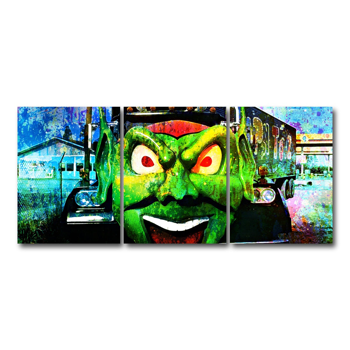 AUTO-MOCKUP WHITE | Maximum Overdrive | 3 Piece | Gallery Wrap Canvas | group=18x24