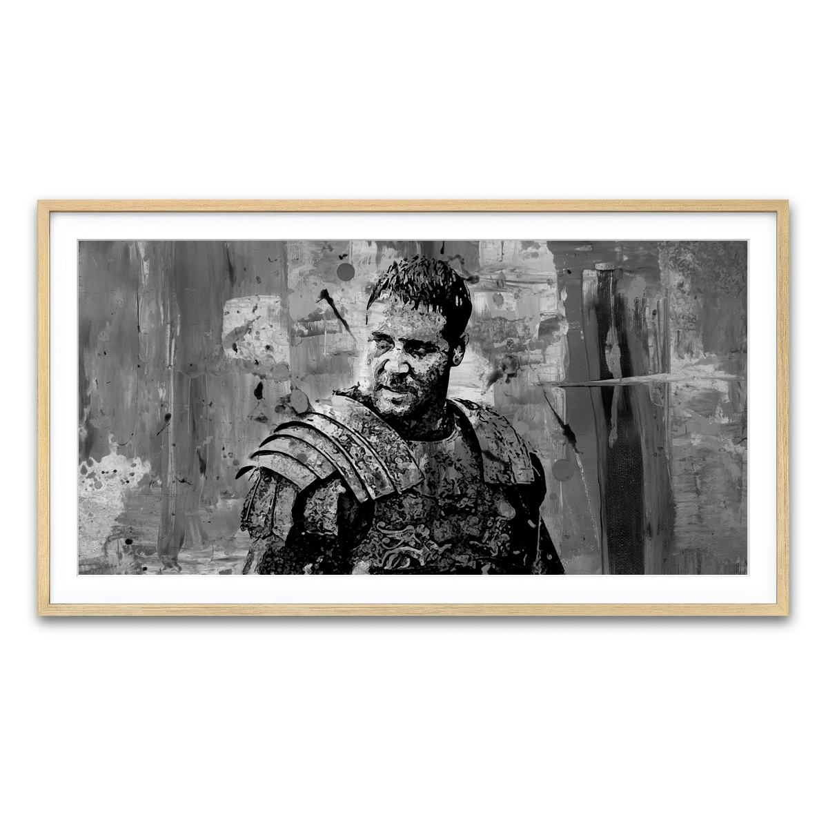 Framed Print 2x1 Natural