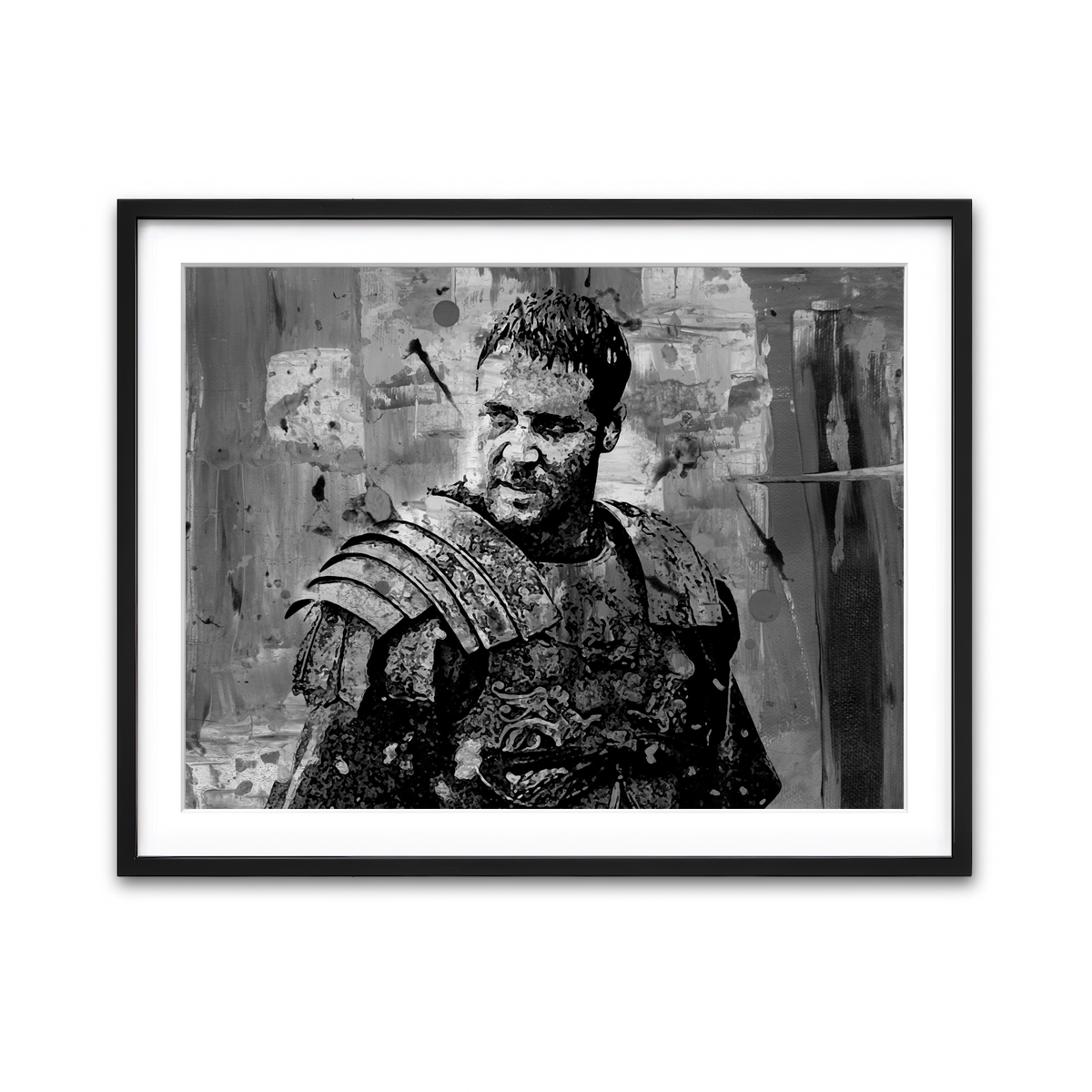 Framed Print 4x3 Black