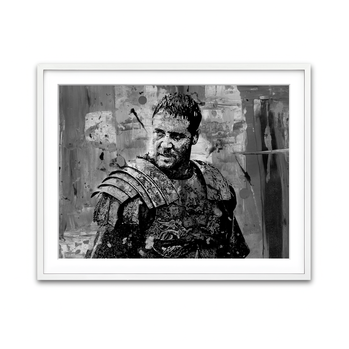 Framed Print 4x3 White