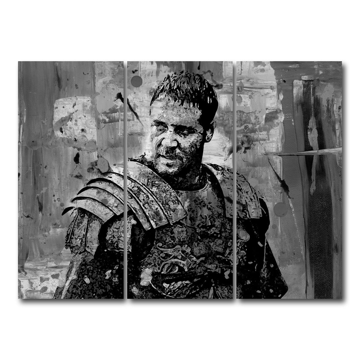 AUTO-MOCKUP WHITE | Maximus grayscale | 3 Piece | Gallery Wrap Canvas | group=8x18