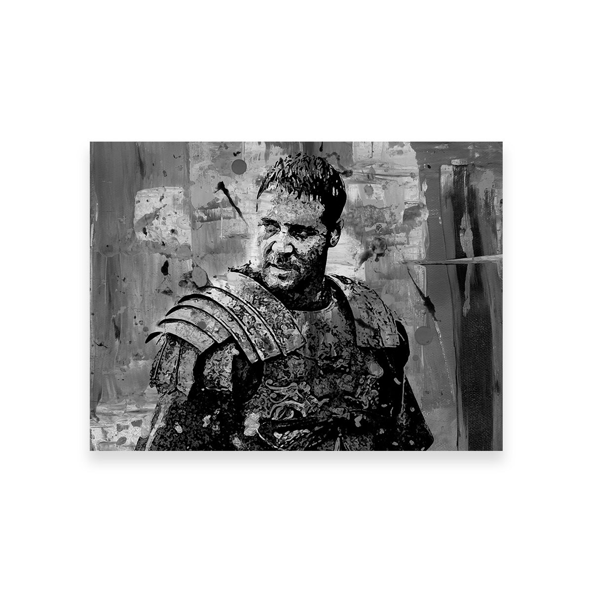 Maximus Grayscale Wall Art