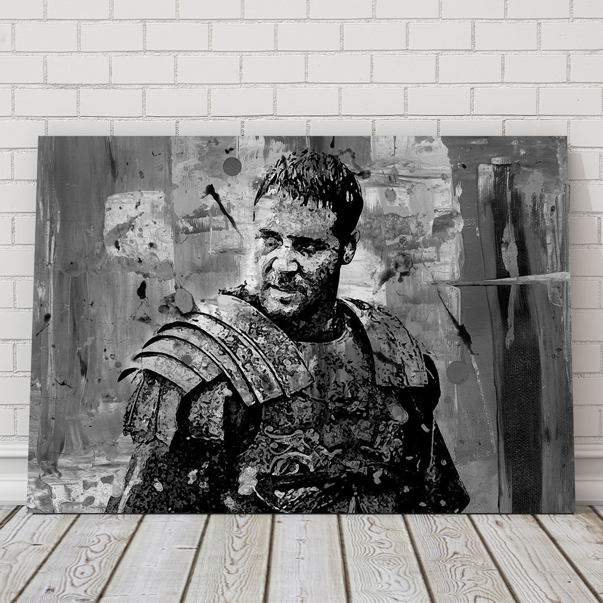 Maximus Grayscale Wall Art