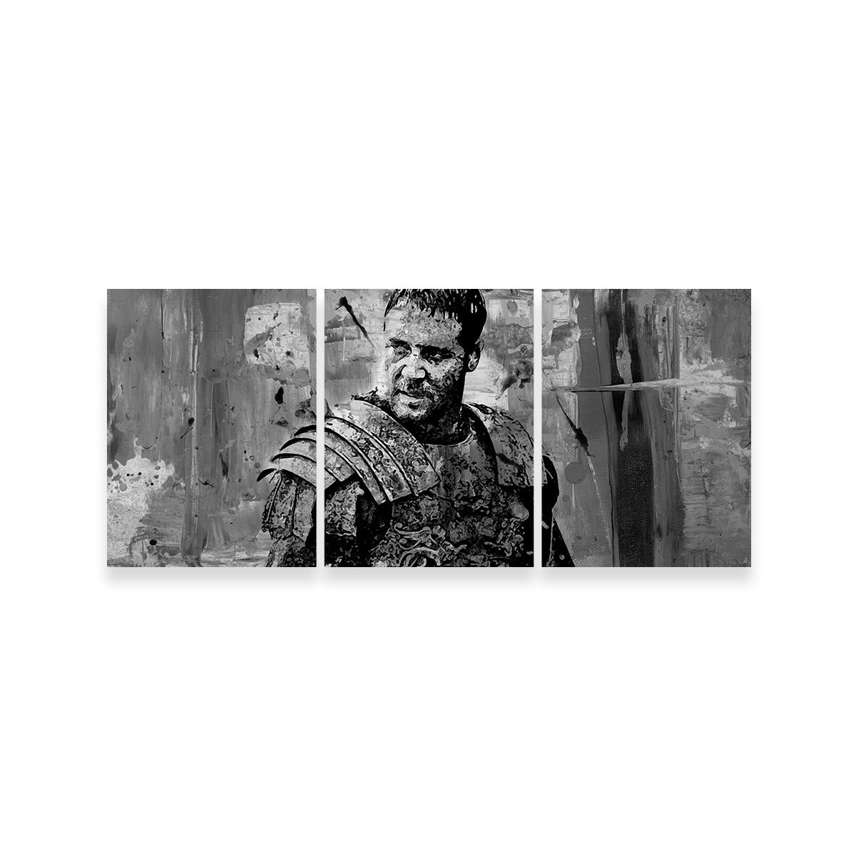 Maximus Grayscale Wall Art